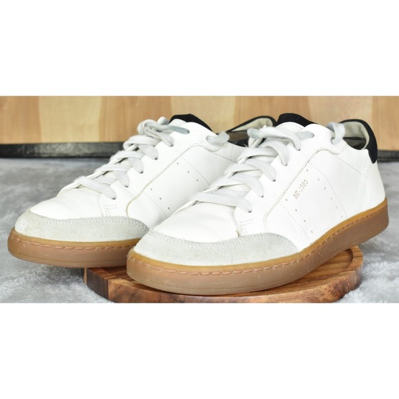 Sam Edelman Shoes - Sam Edelman Josi Women Shoes Size 9 M White/Black Leather Comfort Sneakers